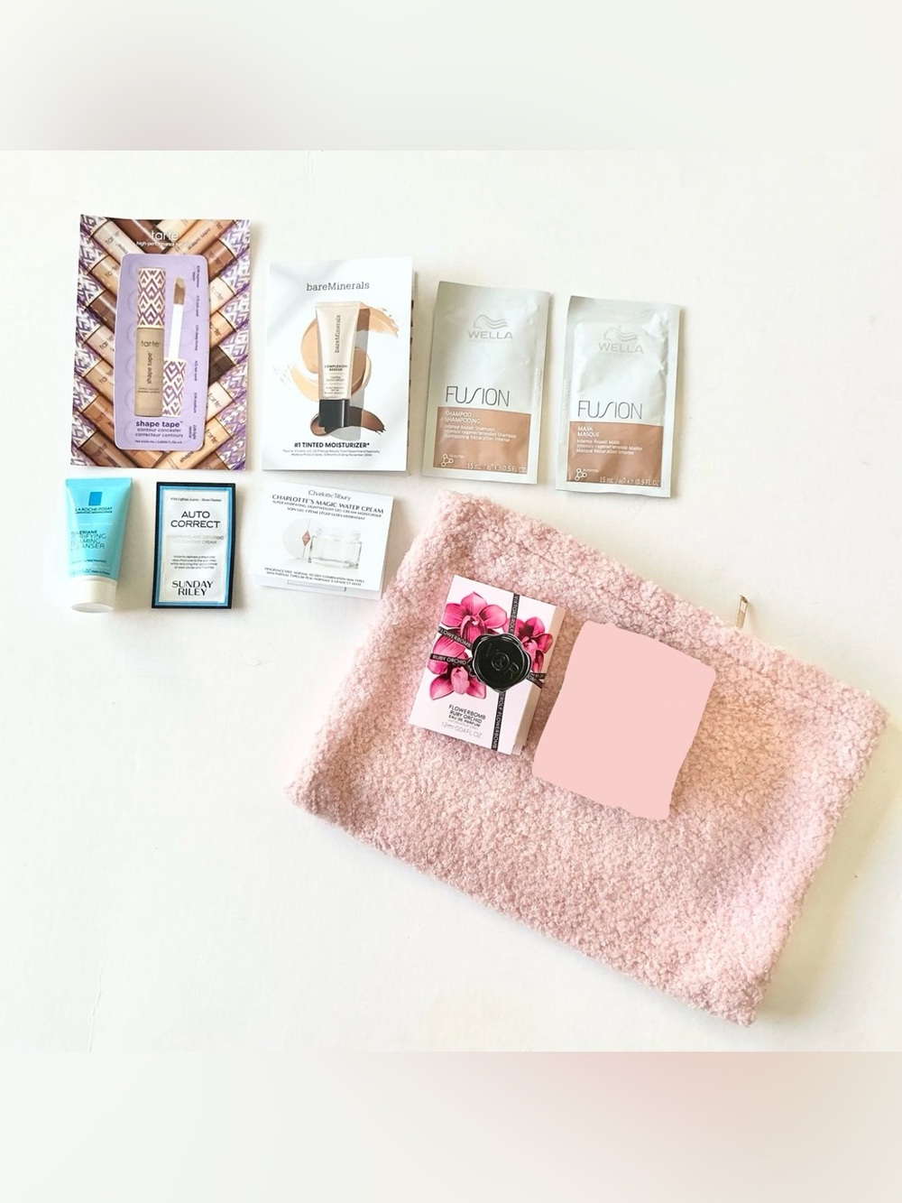 Variety Skincare, Concealer, Hair, Fragrance, Sampler Beauty Bag
